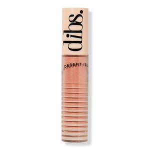 NIB DIBS Beauty Go To Glossy Balm - Kiss Me Quick (peachy nude shimmer)